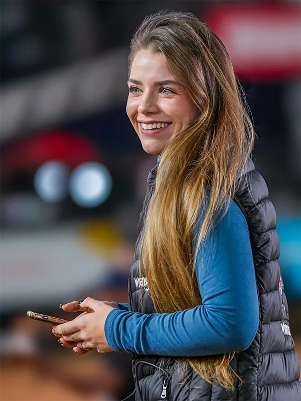 PBR 2025 Barbara Storani Black Puffer Vest