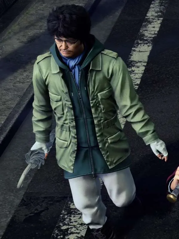 Yu Nanba Like a Dragon Infinite Wealth 2024 Green Jacket