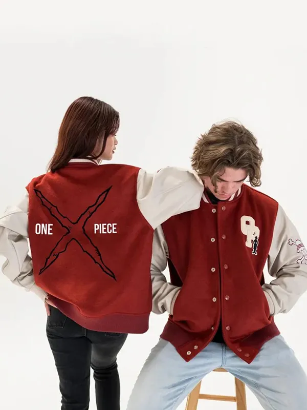 Special Edition One Piece Maroon Varsity Jacket