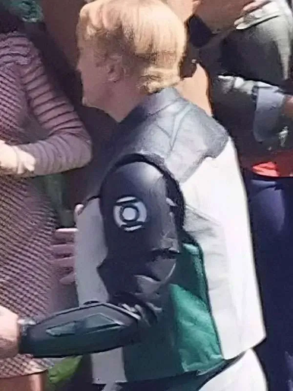 Superman Green Lantern Leather Jacket