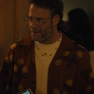 Platonic Seth Rogen Floral Pattern Shirt