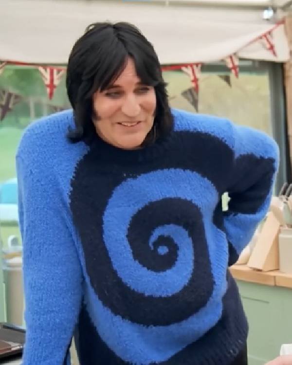 Great British Bake Off Noel Fielding Twister Knit Sweater