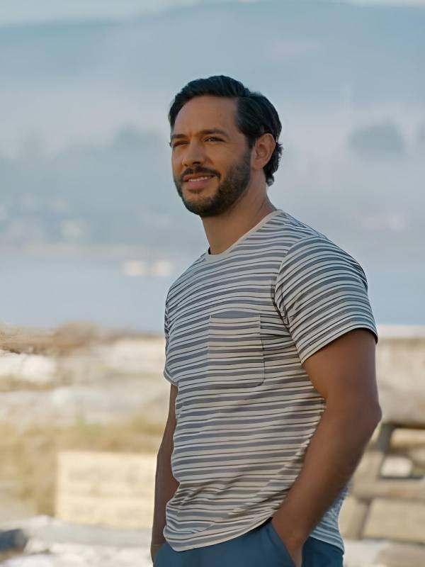 Catch of the Day 2025 Michael Rady Striped T-Shirt