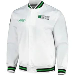 MLS 2025 Austin FC City Satin Varsity Jacket