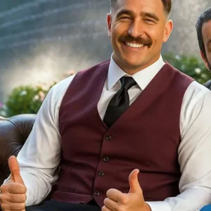 Travis Kelce Happy Gilmore 2 Vest