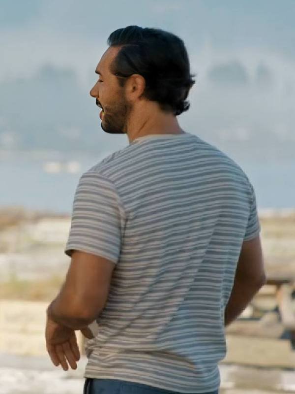 Catch of the Day 2025 Michael Rady Striped T-Shirt