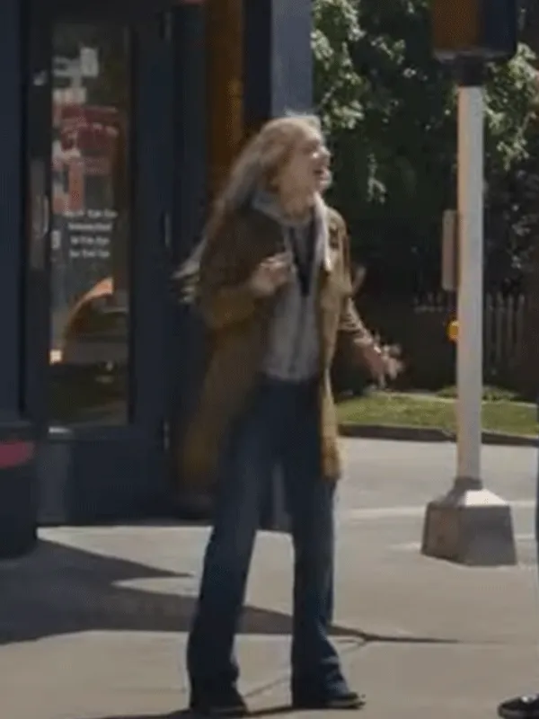 Eenie Meanie Samara Weaving Suede Leather Jacket