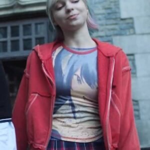 Wednesday Emma Myers Anime Raglan Tee