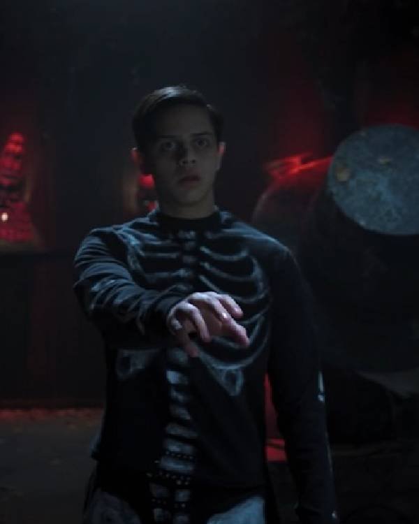 Wednesday Isaac Ordonez Skeleton Printed Shirt