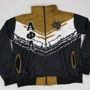 Alpha Phi Alpha Full Zip Windbreaker Jacket