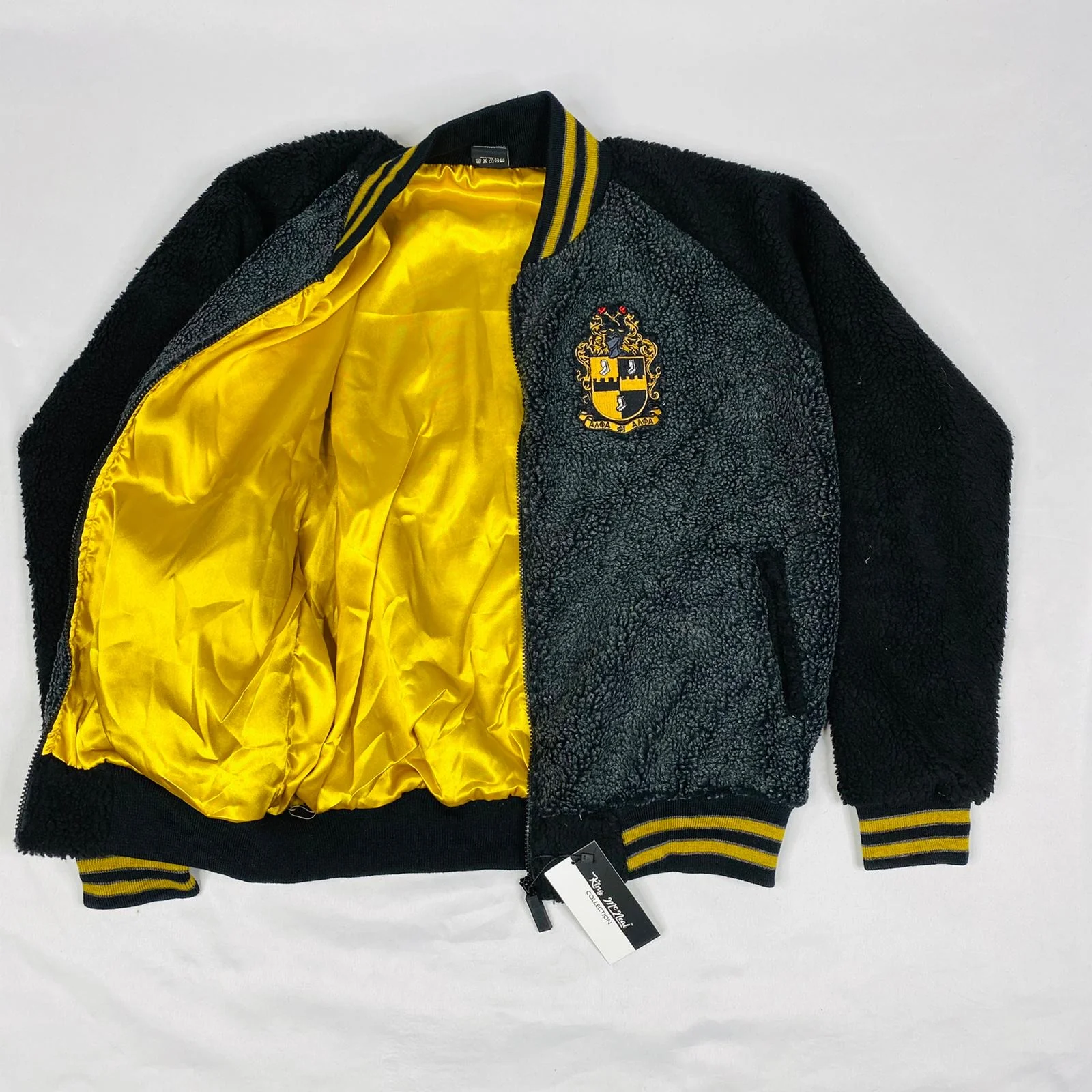 Alpha Phi Aplha Sherpa Bomber Jacket