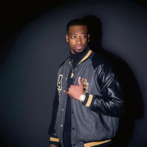 Alpha Phi Alpha Wool And Leather Letterman Varsity Jacket