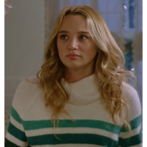 Holiday Touchdown: A Chiefs Love Story Hunter King Striped Sweater