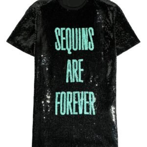 Sequins Are Forever T-Shirt Dress