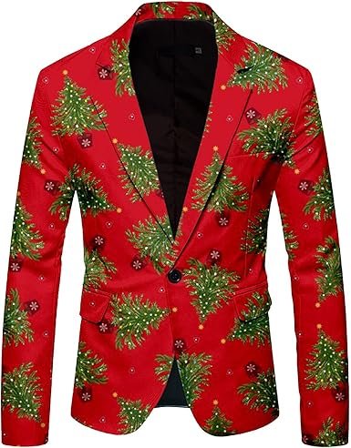 Christmas Holiday Prom Jacket Blazer