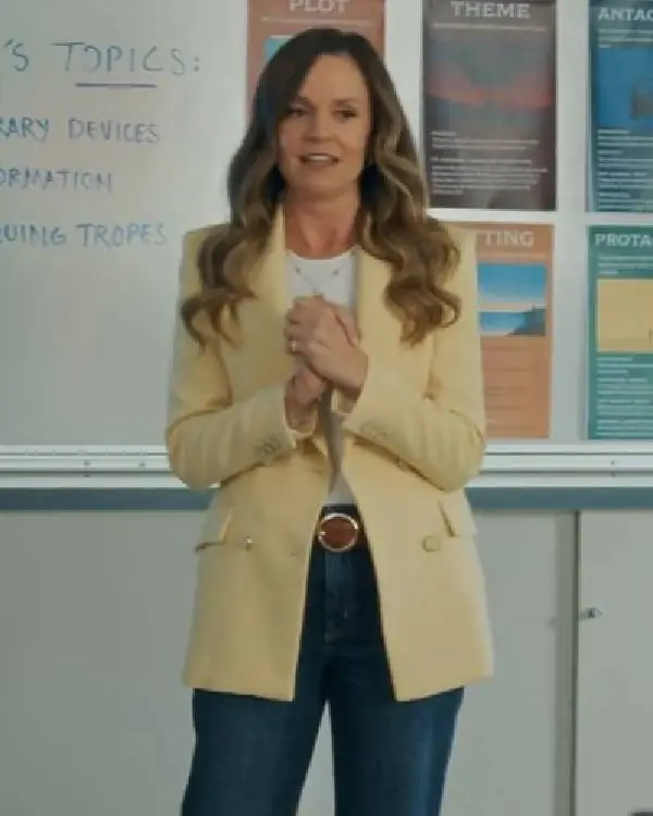 Adventures in Love & Birding Rachel Boston Beige Blazer