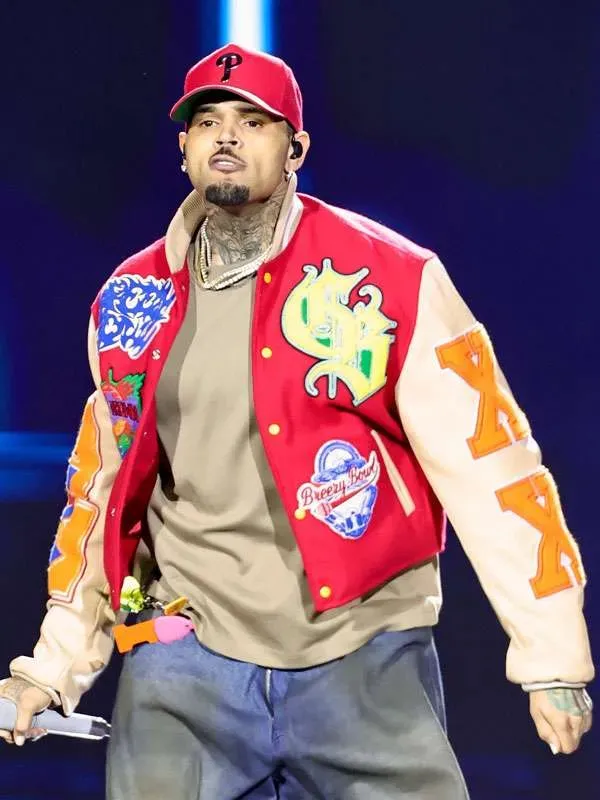 Elevate your style with the Breezy Bowl XX Chris Brown Letterman Varsity Jacket. A must-have for fans and fashion enthusiasts alike. Shop now!