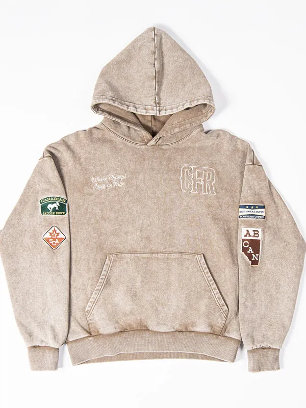 Canadian Finals Rodeo 2025 Western Drift Hoodie