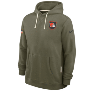 Cleveland Browns Salute to Service 2025 Hoodie
