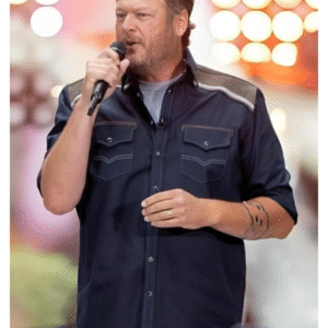 NBC Today Citi Concert Blake Shelton Western Shirt