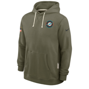 Denver Broncos NFL Salute to Service 2025 Olive Green Hoodie
