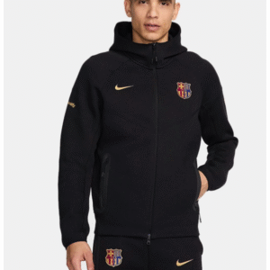 Fc Barcelona Black Training Hoodie