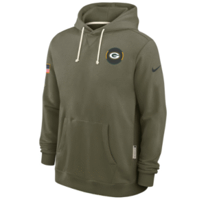 Green Bay Packers Salute to Service 2025 Hoodie