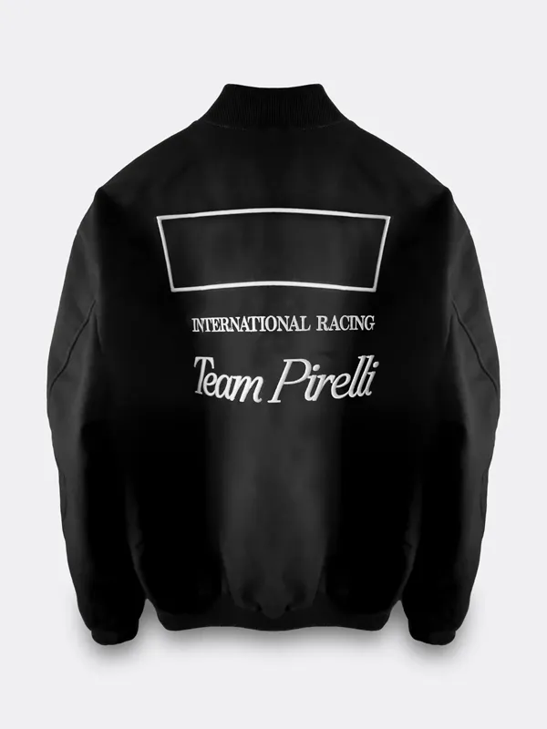 Bianca Bustamante Team Pirelli Black Bomber Jacket