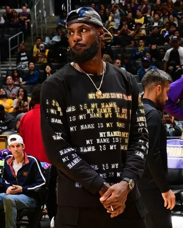 LeBron James Los Angeles Lakers Preseason 2025 Printed Sweatshirt