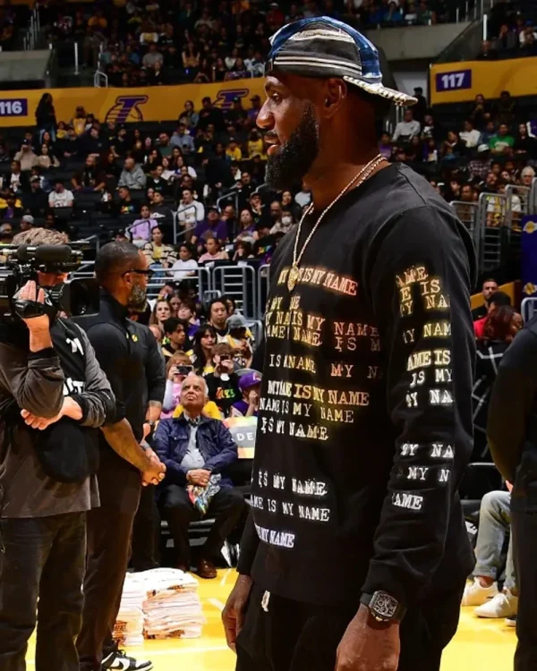 LeBron James Los Angeles Lakers Preseason 2025 Printed Sweatshirt