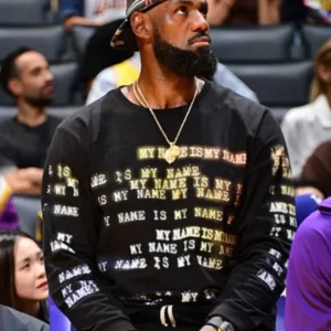 LeBron James Los Angeles Lakers Preseason 2025 Printed Sweatshirt