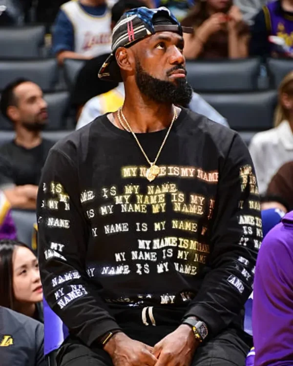 LeBron James Los Angeles Lakers Preseason 2025 Printed Sweatshirt