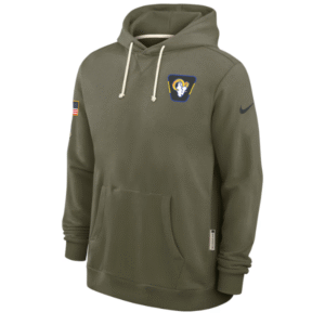 Los Angeles Rams Salute to Service 2025 Hoodie