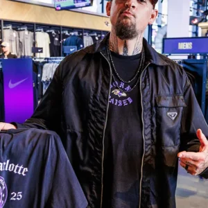 Good Charlotte Band Joel Madden Black Jacket