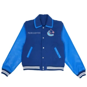 NHL Vancouver Canucks x In House Orca Varsity Jacket