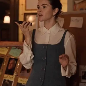 Only Murders In The Building S05 Selena Gomez Blue Vest