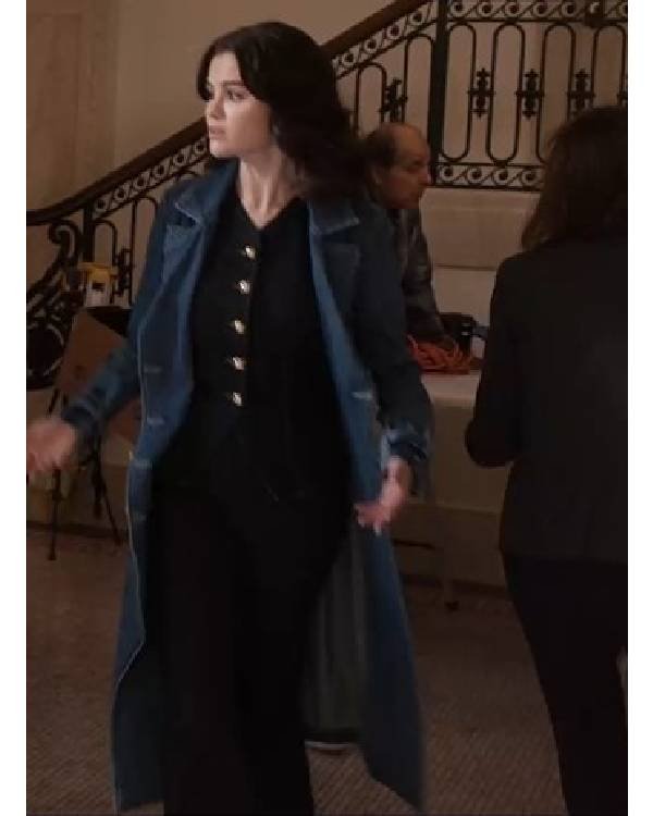 Only Murders in the Building S05 Selena Gomez Denim Coat