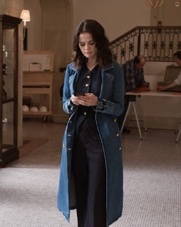 Only Murders in the Building S05 Selena Gomez Denim Coat