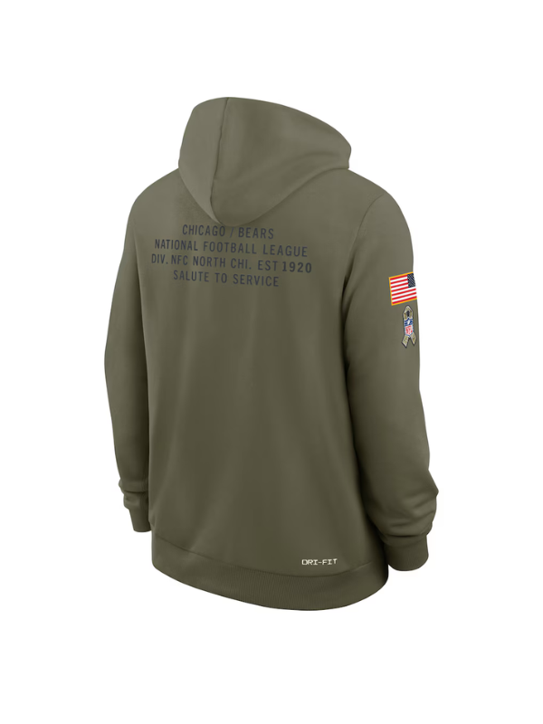 Philadelphia Eagles Salute to Service 2025 Hoodie
