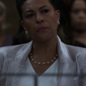 Reasonable Doubt S03 April Parker Jones Pink Metallic Blazer