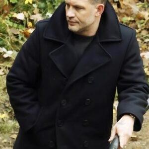 MobLand 2025 Tom Hardy Black Coat