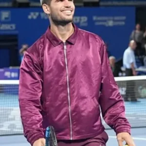 Carlos Alcaraz Kinoshita Group Japan Open Purple Jacket
