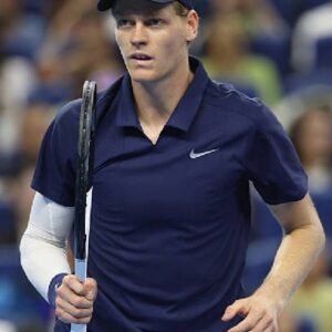2025 China Open Jannik Sinner Blue Shirt