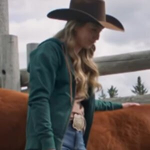 Heartland S19 Amber Marshall Green Hoodie