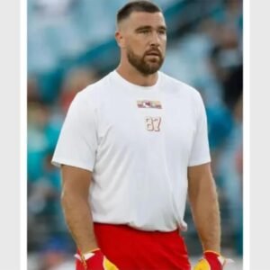 Travis Kelce KC 87 White T-Shirt