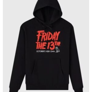 Friday The 13th Mask Black Hoodie
