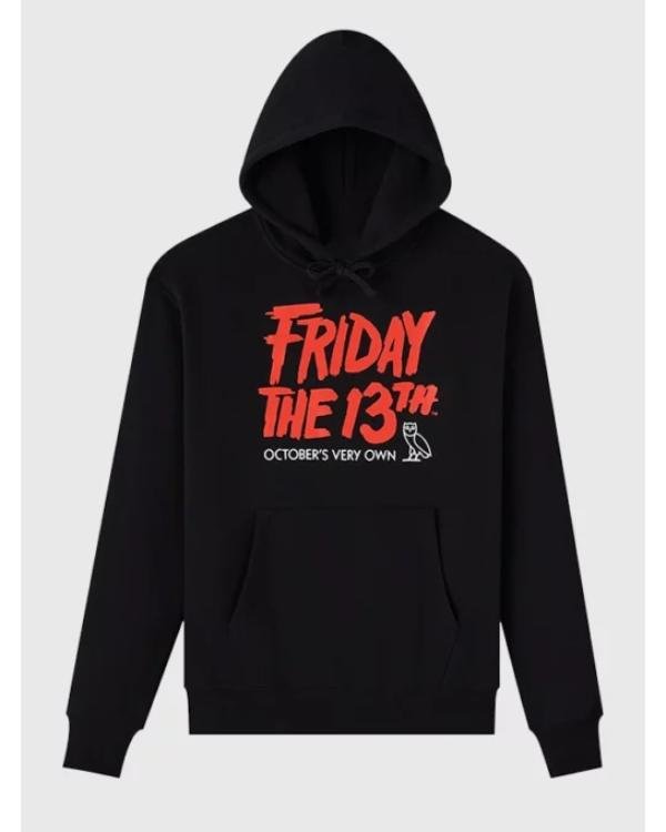 Friday The 13th Mask Black Hoodie