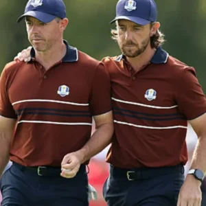 Team Europe Ryder Cup 2025 Brown Polo T-Shirt