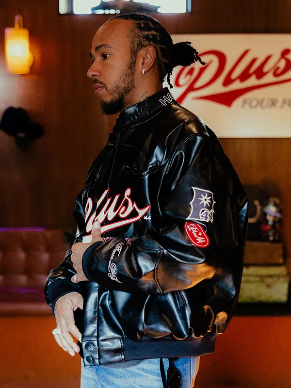 Lewis Hamilton Rodeo Black Moto Jacket