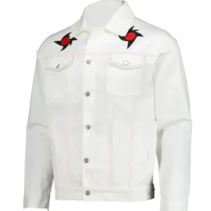 WWE Pro Wrestler Penta White Denim Jacket